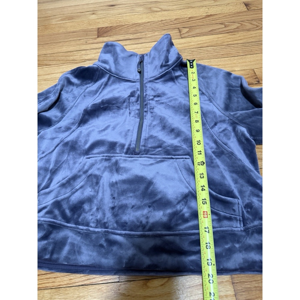 Lululemon Scuba Oversized Funnel-Neck Half Zip *Velvet Nightfall Purple XS/S - Picture 7 of 8